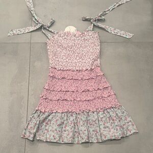 LoveShackFancy Target Collab Smocked Dress M L XL 1X